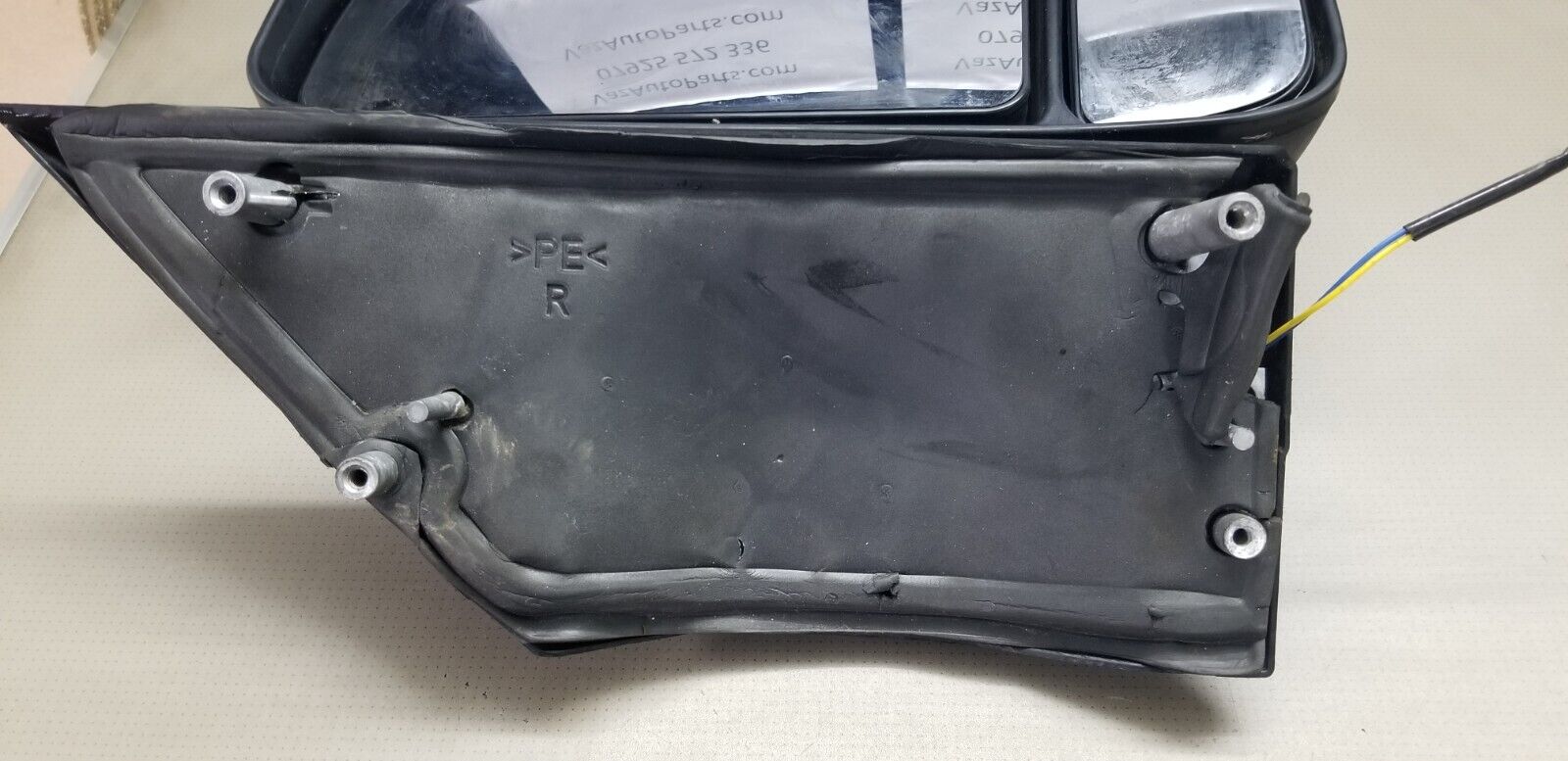 Peugeot Boxer 2018 Short Arm Electric Black Wing Door Mirror Driver Side |O - Image 3