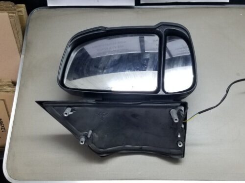 Peugeot Boxer 2018 Short Arm Electric Black Wing Door Mirror Driver Side |O