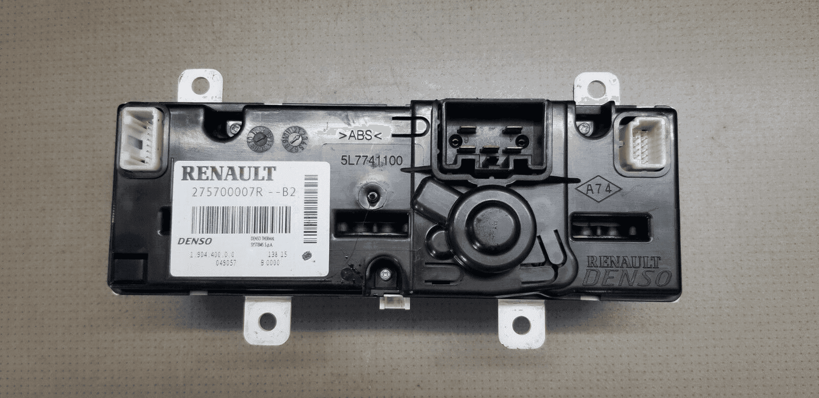 RENAULT MASTER CLIMATE CONTROL PANEL 275700007R 2.3L DIESEL MANUAL FWD 2015 - Image 3