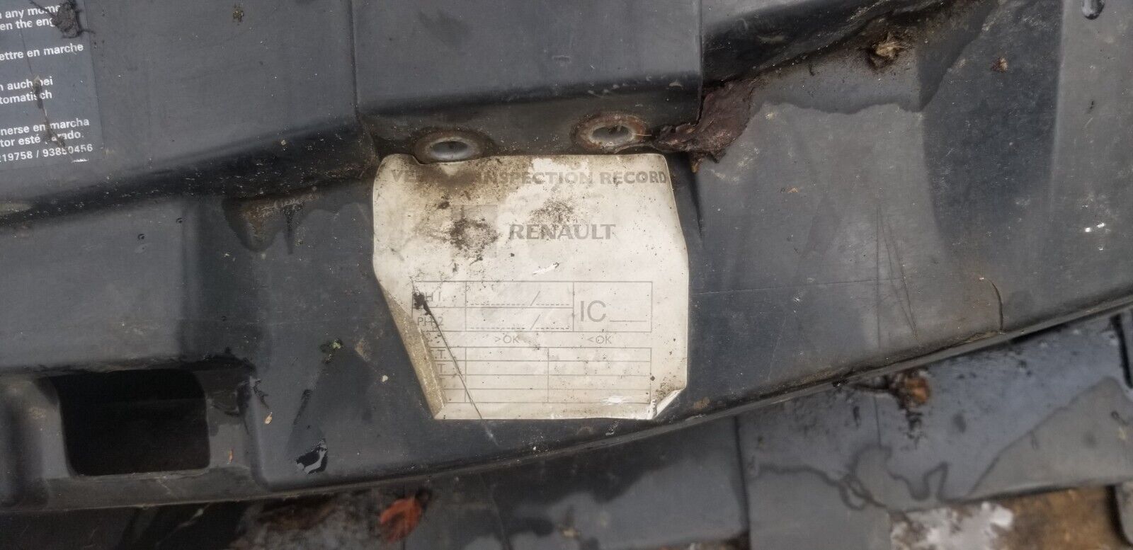 RENAULT TRAFIC 2012 FRONT BONNET SLAM PANEL/RADIATOR 8200071911 - Image 4