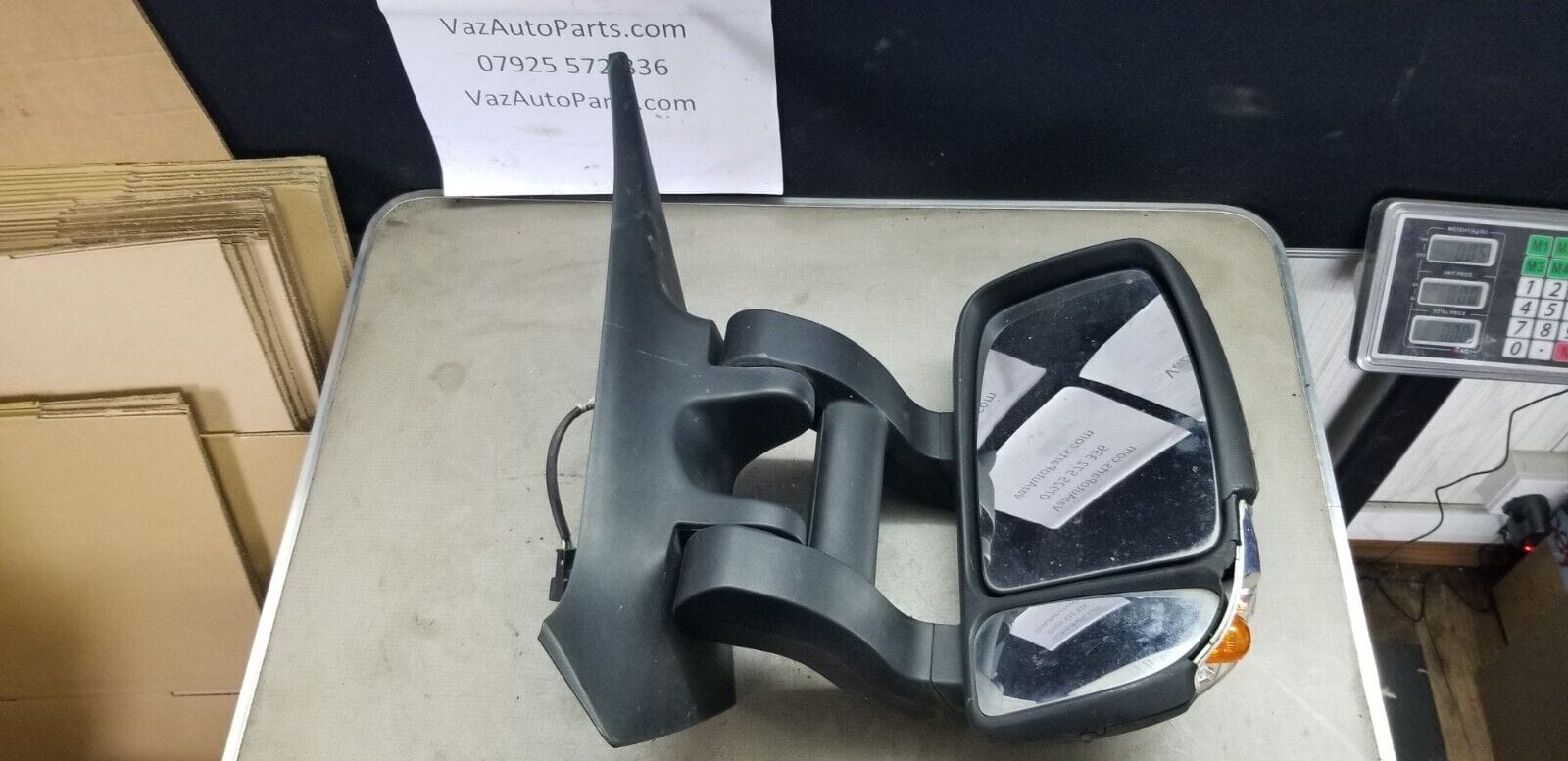 Renault Master Mk3 driver side long wing mirror 963010149R