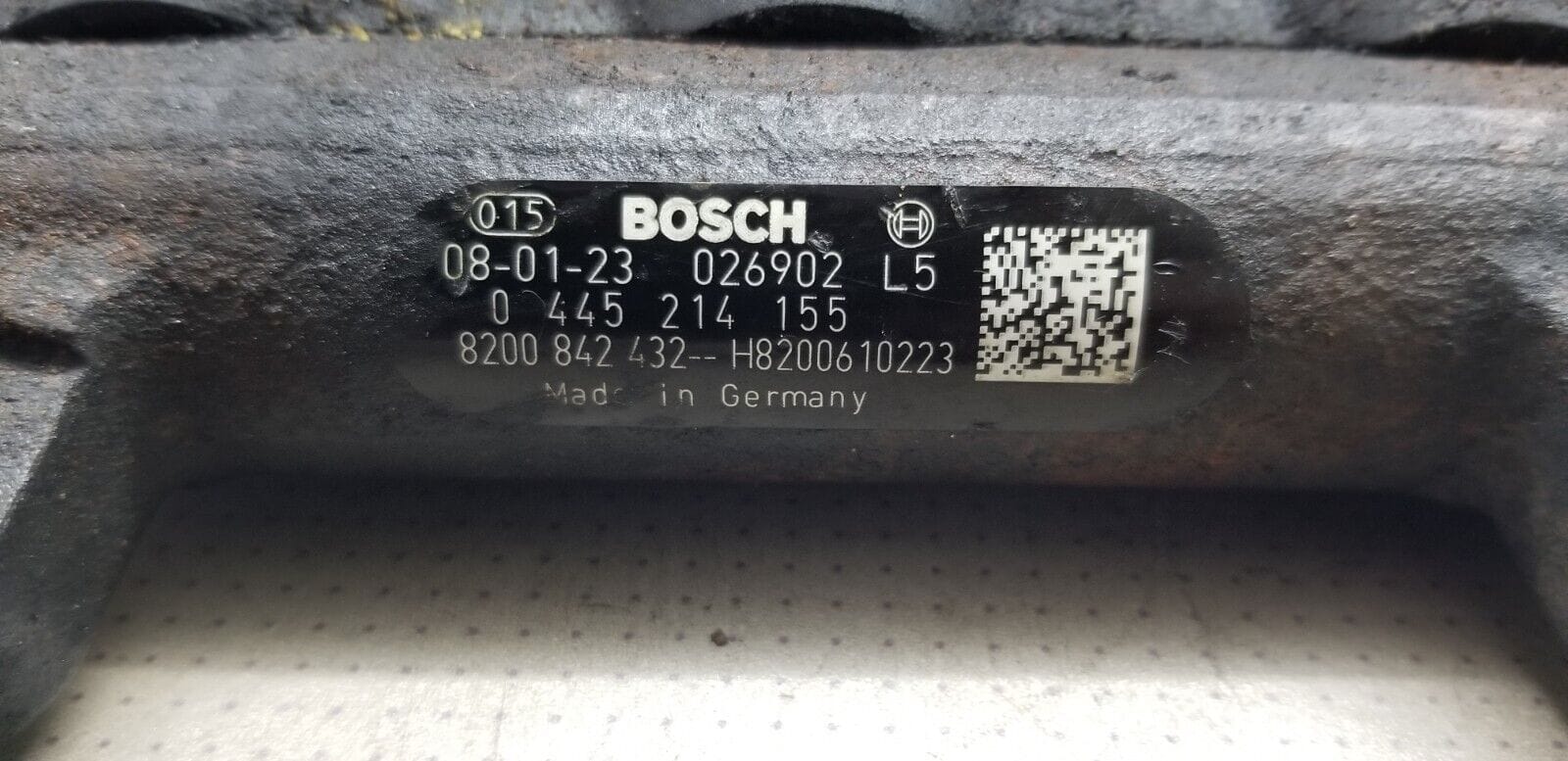 Renault Trafic II (X83) Diesel fuel rail line pipe 0445214155 - Image 3