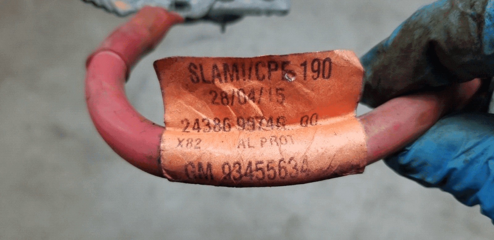 Renault Trafic Positive Battery Lead Cable 243869974R - Image 4