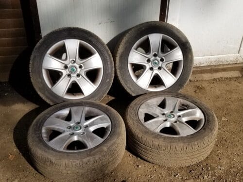 Skoda Octavia Tdi Tsi Alloy Wheels and Tyres 205 55 R16