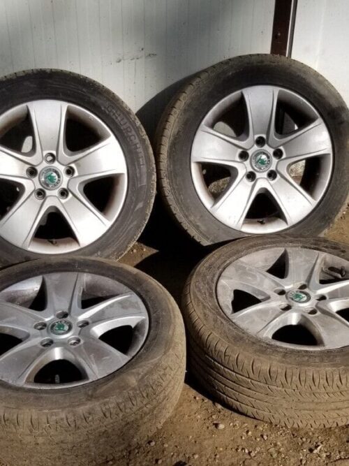 Skoda Octavia Tdi Tsi Alloy Wheels and Tyres 205 55 R16