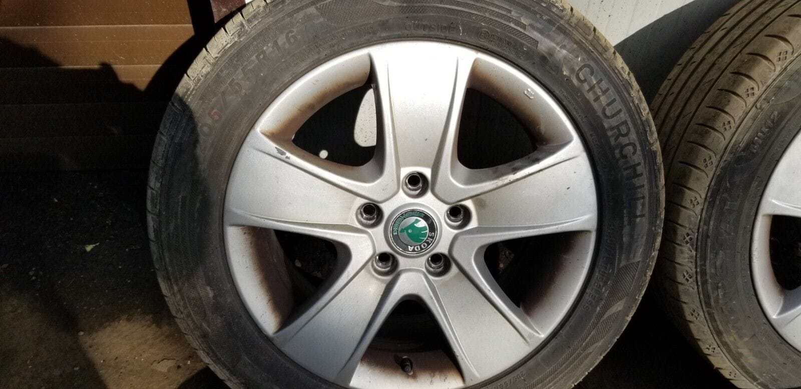 Skoda Octavia Tdi Tsi Alloy Wheels and Tyres 205 55 R16 - Image 7