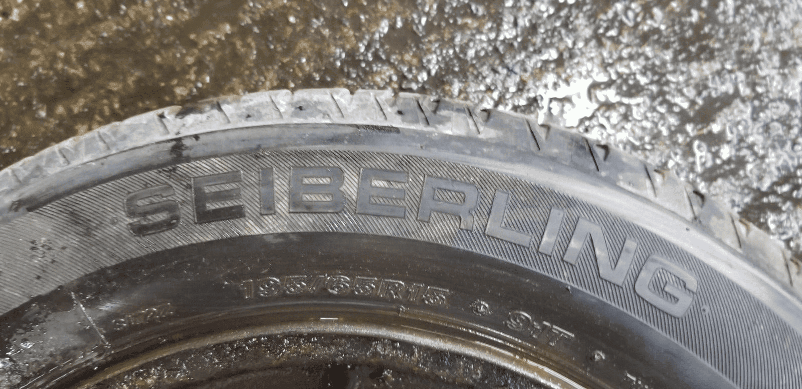 Steel Wheel And Tyre 195 65 R15 4 Studs - Image 6