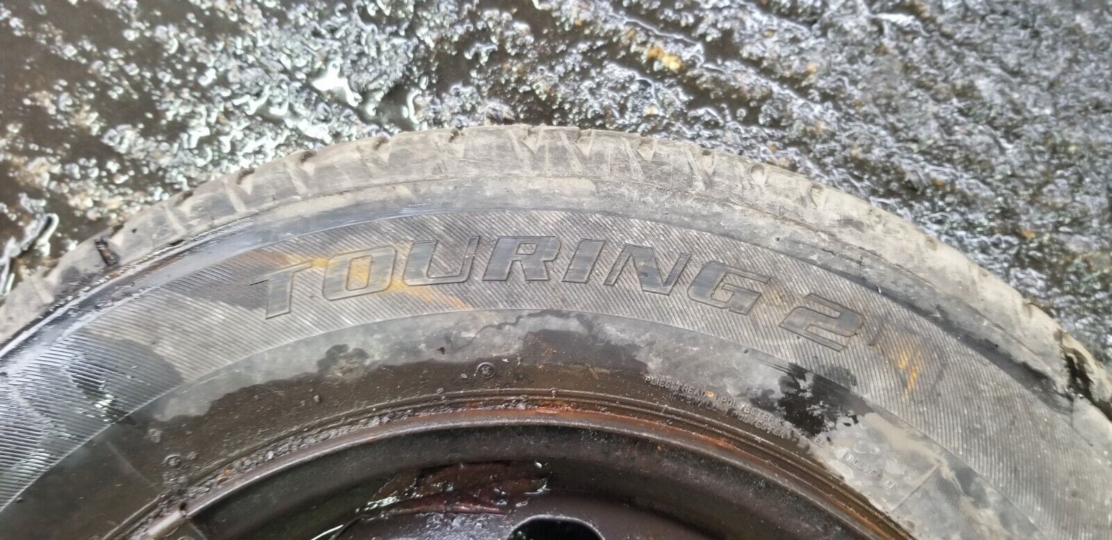 Steel Wheel And Tyre 195 65 R15 4 Studs - Image 7