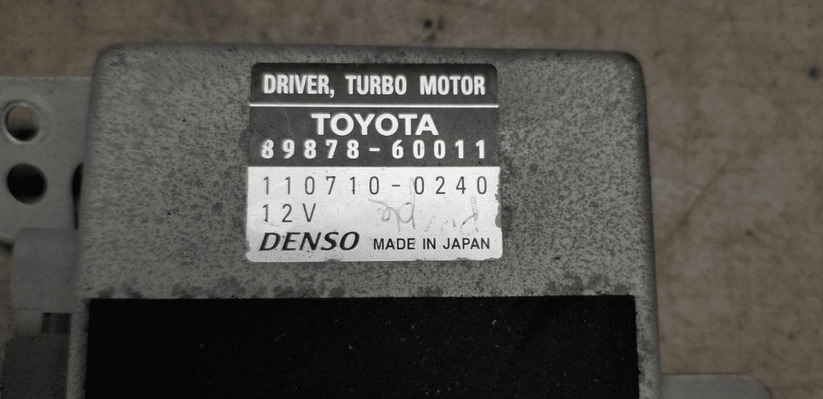 TOYOTA LANDCRUISER LC4 LWB TURBO DRIVER MOTOR 89878-60011 - Image 3