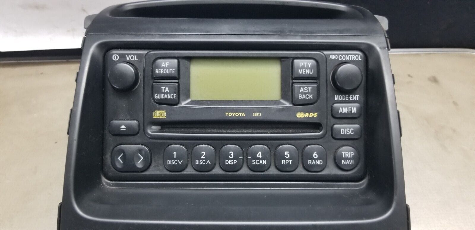 Toyota RAV4 Mk2 Sat Nav System Buttons