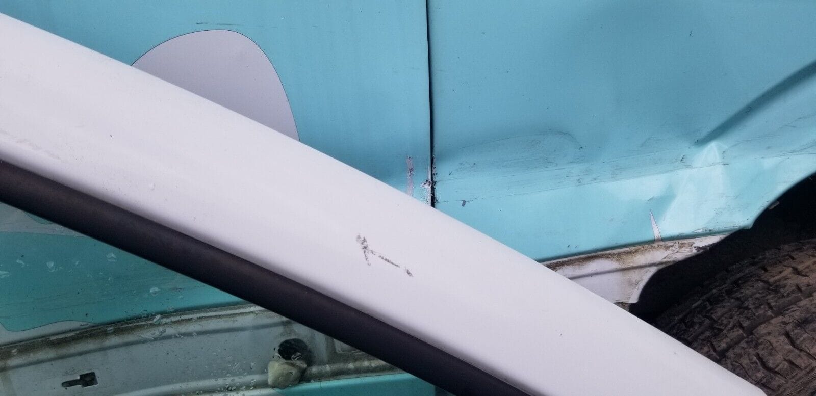 VAUXHALL VIVARO DRIVER SIDE DOOR - Image 4