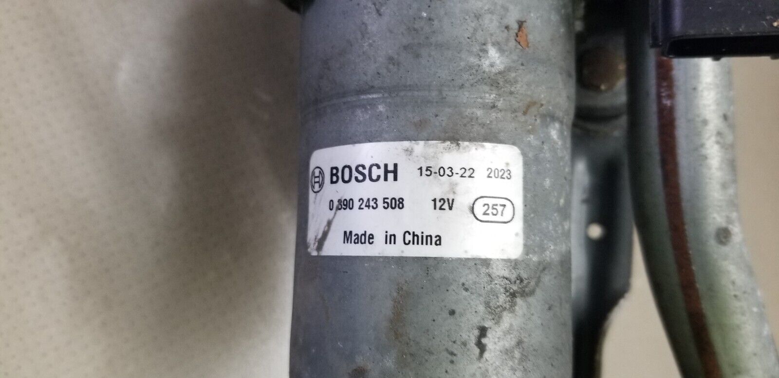 Vauxhall Vivaro Renault Trafic 2015-2019 Front Wiper Motor And Linkage 93867983 |O - Image 3