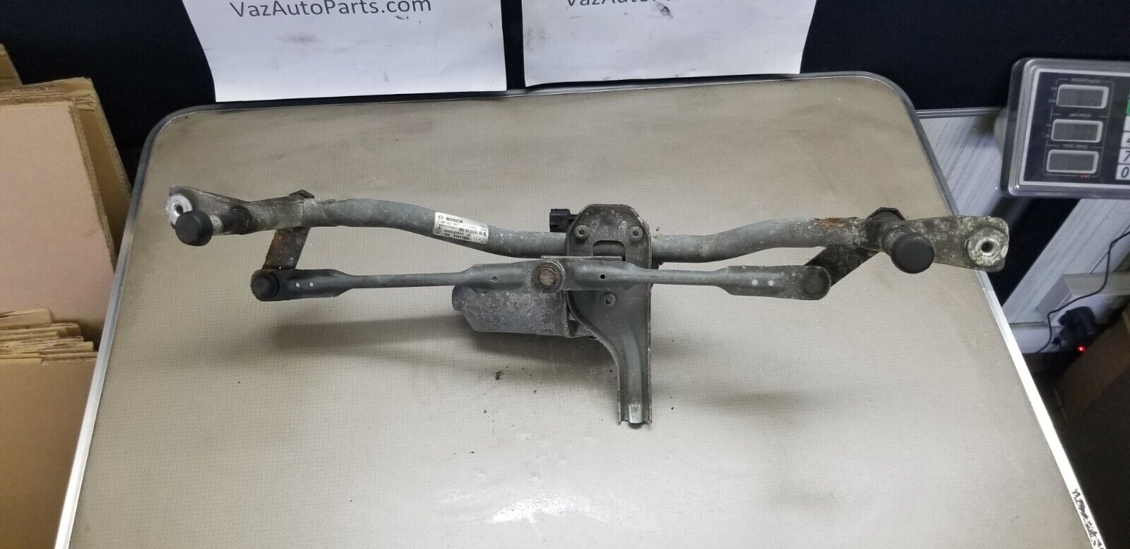 Vauxhall Vivaro Renault Trafic 2015-2019 Front Wiper Motor And Linkage 93867983 |O - Image 4