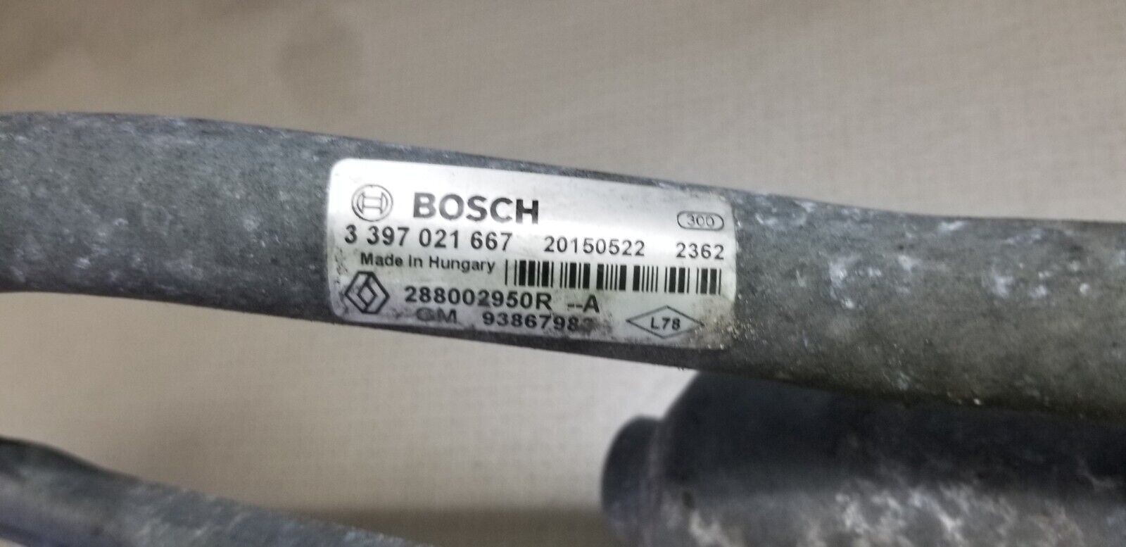 Vauxhall Vivaro Renault Trafic 2015-2019 Front Wiper Motor And Linkage 93867983 |O - Image 5