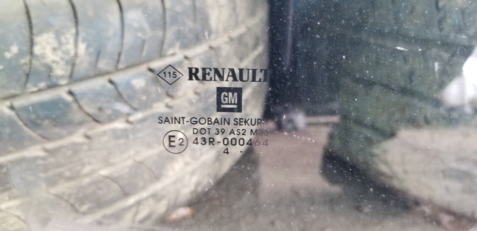 VAUXHALL VIVARO TRAFIC 2015-2019 RIGHT FRONT O/S/F DOOR WINDOW GLASS 43R-000464 - Image 3