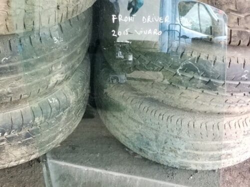 VAUXHALL VIVARO TRAFIC 2015-2019 RIGHT FRONT O/S/F DOOR WINDOW GLASS 43R-000464