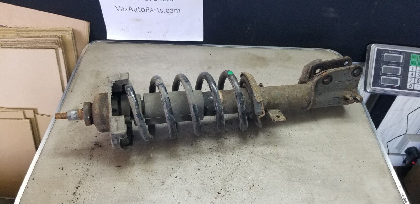 Vivaro Trafic Primastar - Front Suspension Leg Shock Absorber Coil 2012