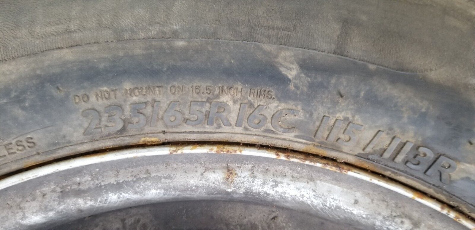 Volkswagen Crafter / Mercedes Sprinter Wheel And Tyre 235/65/R16C |O - Image 8