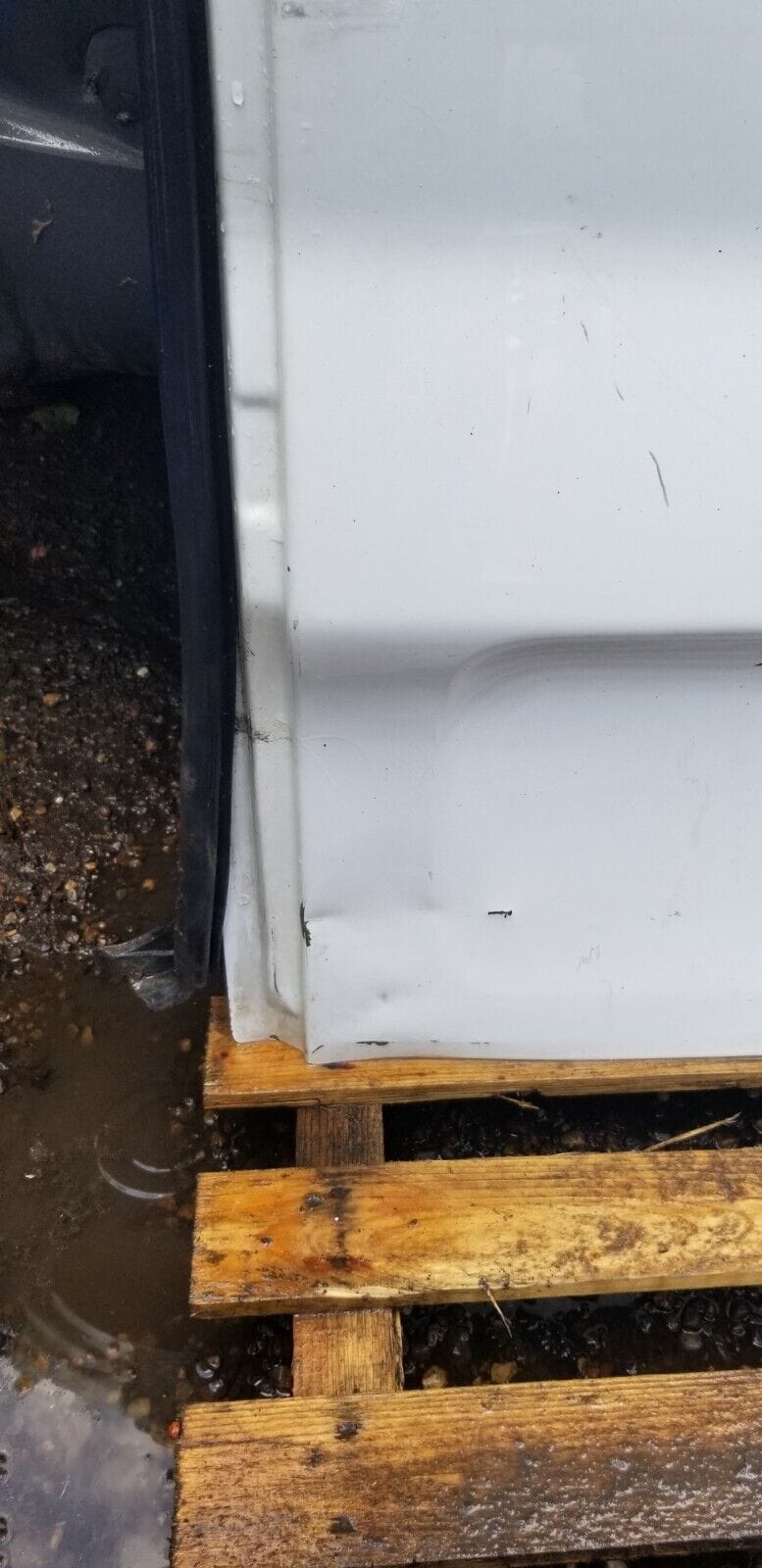 Vauxhall Vivaro Renault Trafic White Drivers Rear Door Panel - Image 6