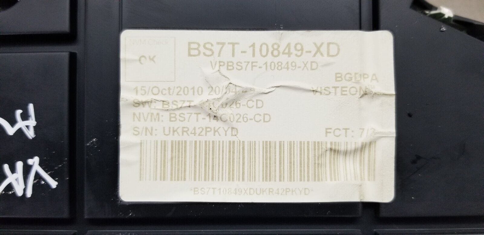 2010 Ford Galaxy 2.0 Diesel Ecu Kit BG91-12A650-PE - Image 24