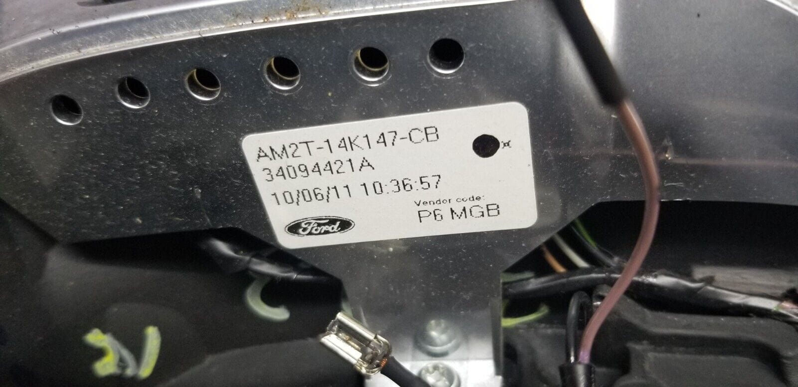 2011 Ford Galaxy Steering Wheel Am2T-14K147-Ea - Image 10