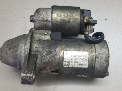 2011 VAUXHALL ASTRA 1.7 CDTI STARTER MOTOR 8980147432