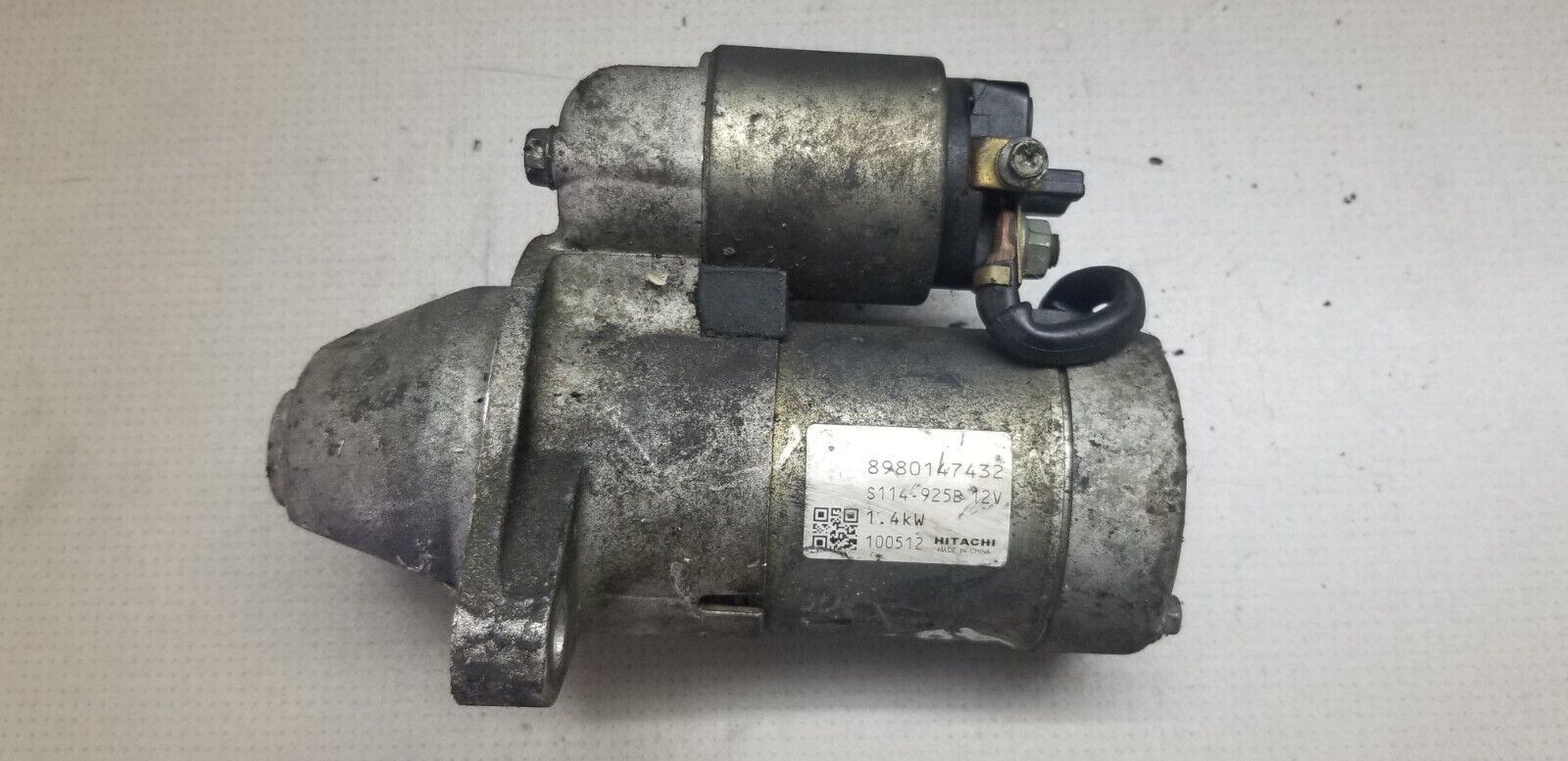 2011 VAUXHALL ASTRA 1.7 CDTI STARTER MOTOR 8980147432