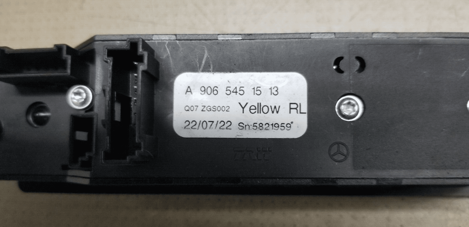 2014 MERCEDES BENZ SPRINTER WINDOW SWITCH A9065451513 - Image 5