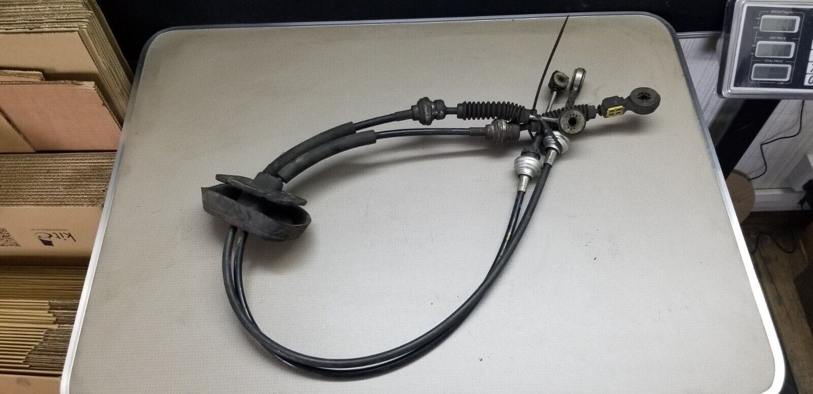 2014 VAUXHALL VIVARO TRAFIC 2.0 CDTI 6 SPEED MANUAL GEAR LINKAGE CABLES 9612672E