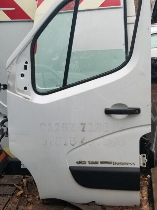 2015 Renault Master White Left Passenger Front Door |O