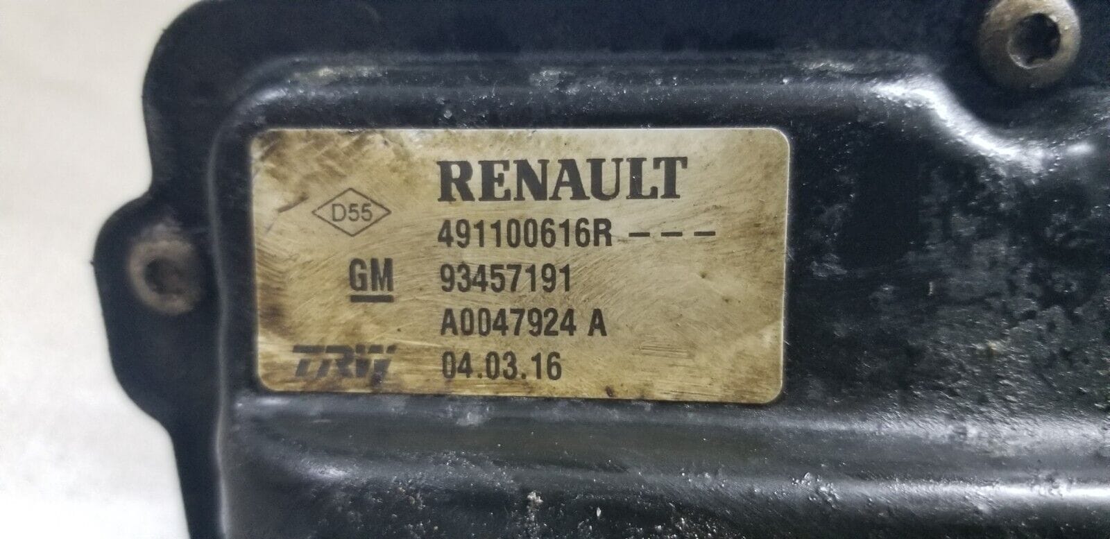 2016 Renault Trafic 1.6 DIESEL Power Steering Pump 491100616R - Image 5