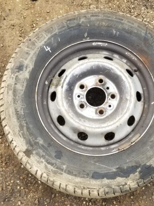 Citroen Relay Peugeot Boxer Fiat Ducato wheel and tyre 215/70R15C