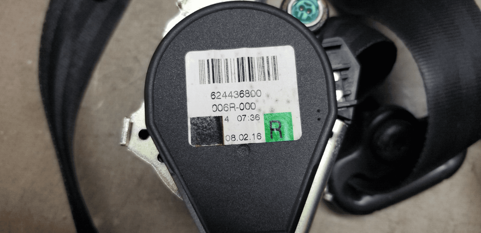 Ford Kuga Mk2 Front Right Driver Side Seat Belt CV44-61294-AC3JA6 2014 - Image 3