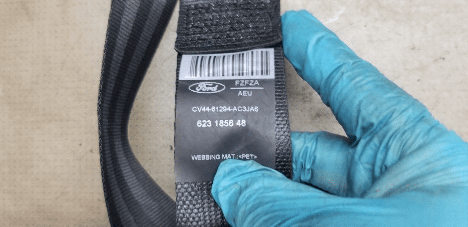 Ford Kuga Mk2 Front Right Driver Side Seat Belt CV44-61294-AC3JA6 2014 - Image 5