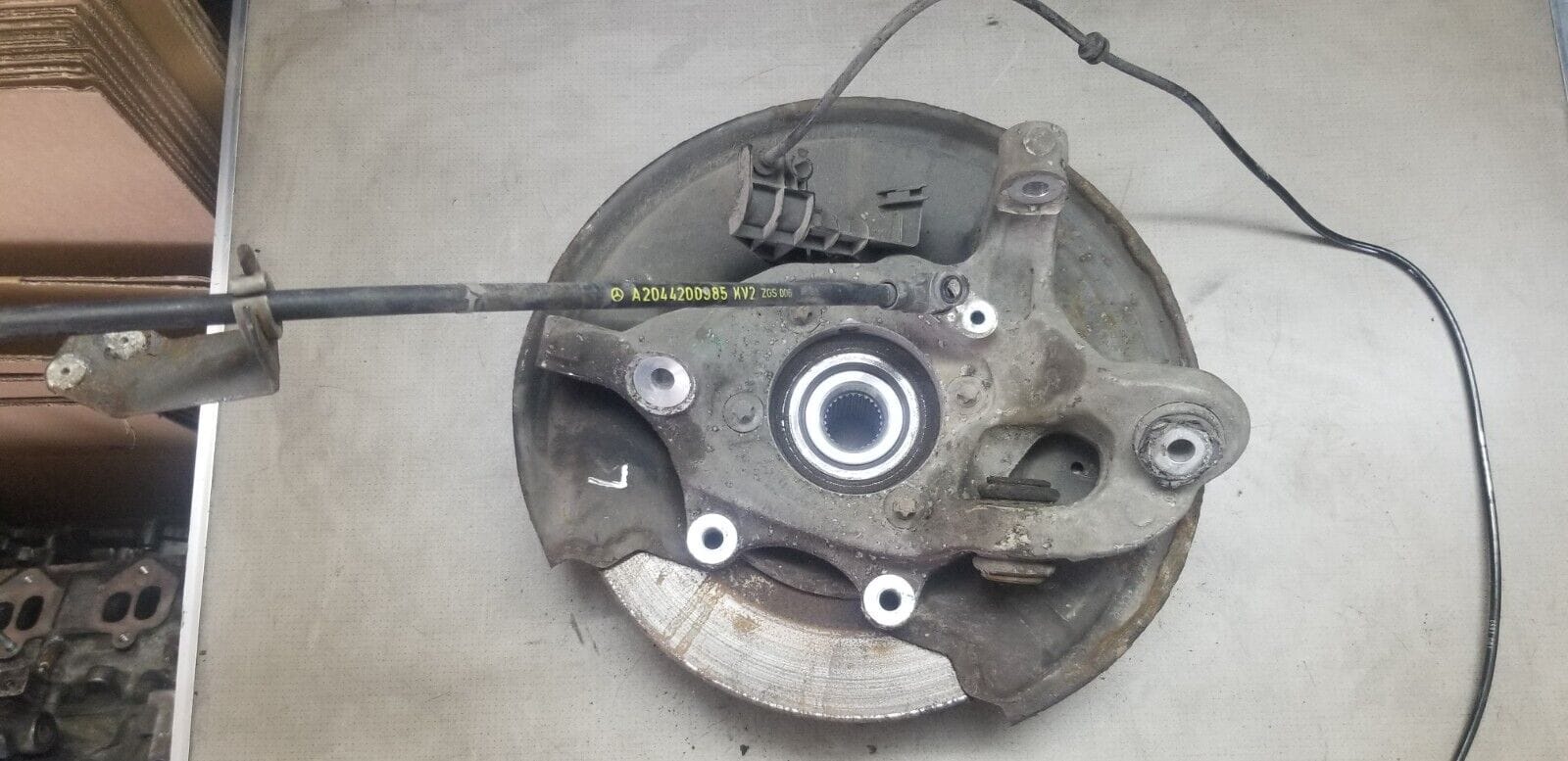 MERCEDES BENZ C CLASS W204 REAR LEFT PASSENGER SIDE WHEEL HUB BEARING 2011 - Image 3