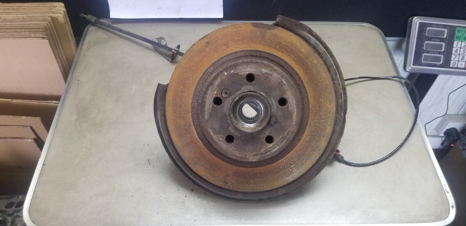 MERCEDES BENZ C CLASS W204 REAR LEFT PASSENGER SIDE WHEEL HUB BEARING 2011 - Image 5