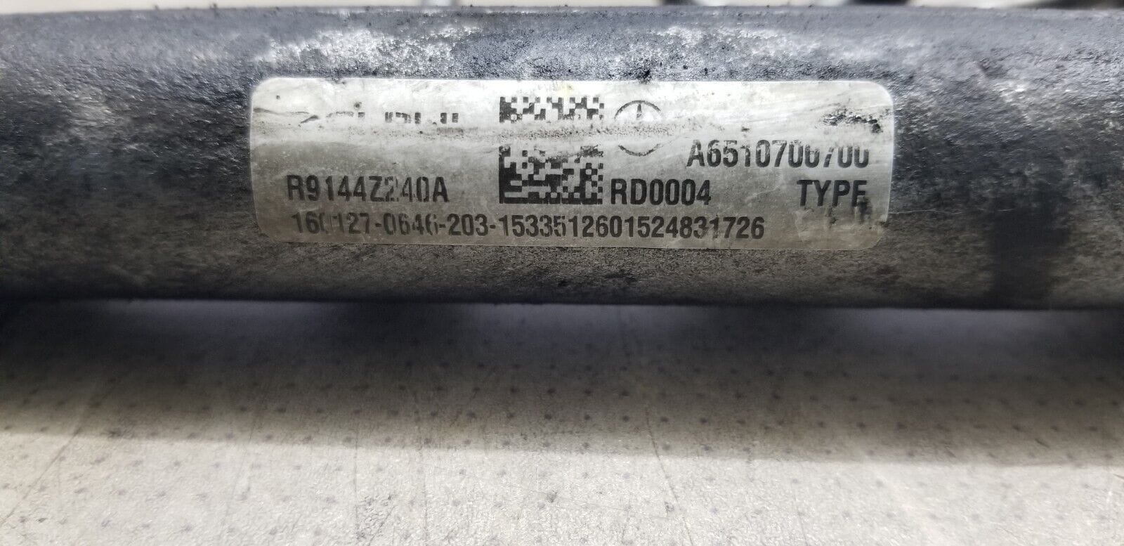 Mercedes Benz Sprinter W906 2014 Injection Rail A6510700700 |O - Image 3