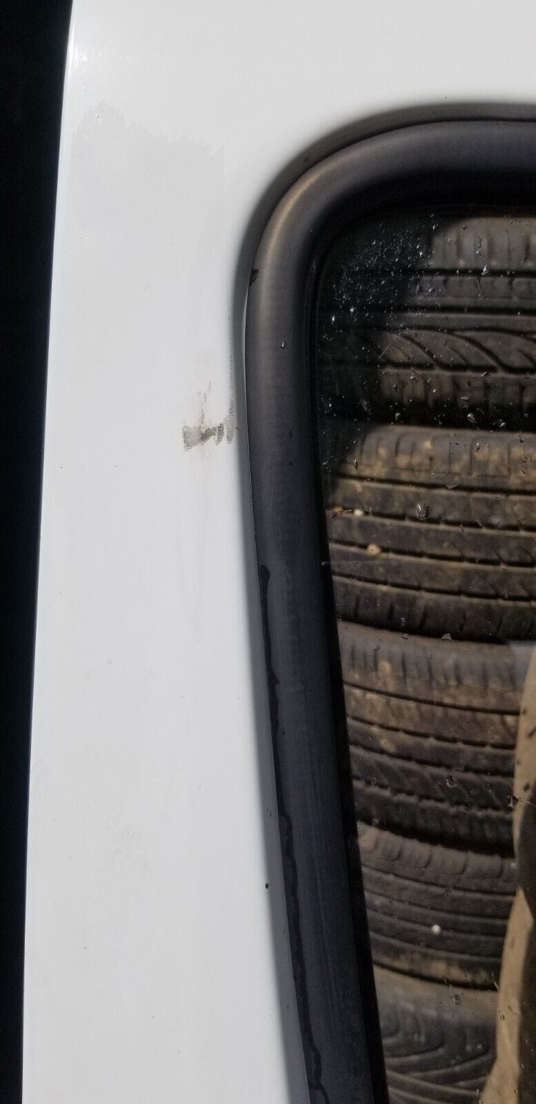 MERCEDES BENZ SPRINTER W906 VOLKSWAGEN CRAFTER DRIVER SIDE FRONT WHITE DOOR - Image 3