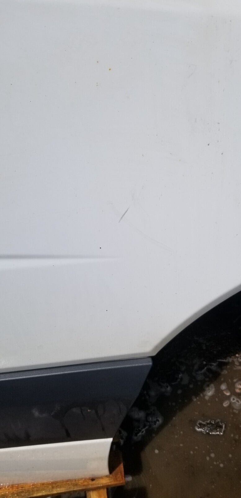 MERCEDES BENZ SPRINTER W906 VOLKSWAGEN CRAFTER DRIVER SIDE FRONT WHITE DOOR - Image 4