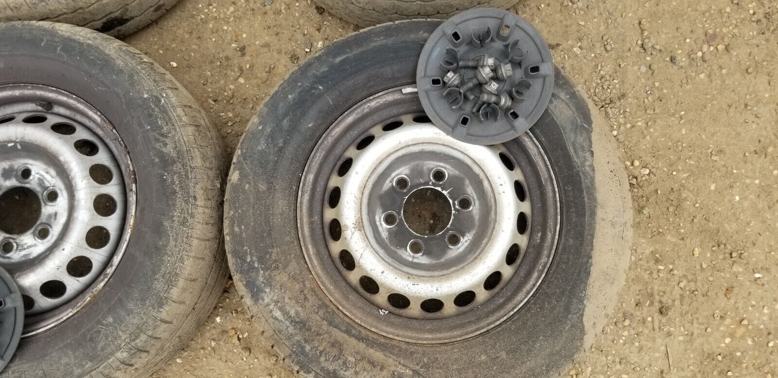 MERCEDES-BENZ Sprinter 313 Cdi Steel Wheels & Tyres Set A0014014802 - Image 7