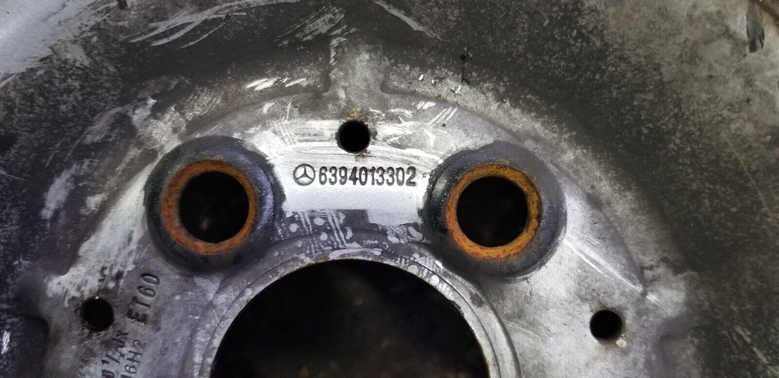 Mercedes Benz Vito W639 Facelift 2010-2014 Single Steel Wheel A6394013302 |O - Image 4