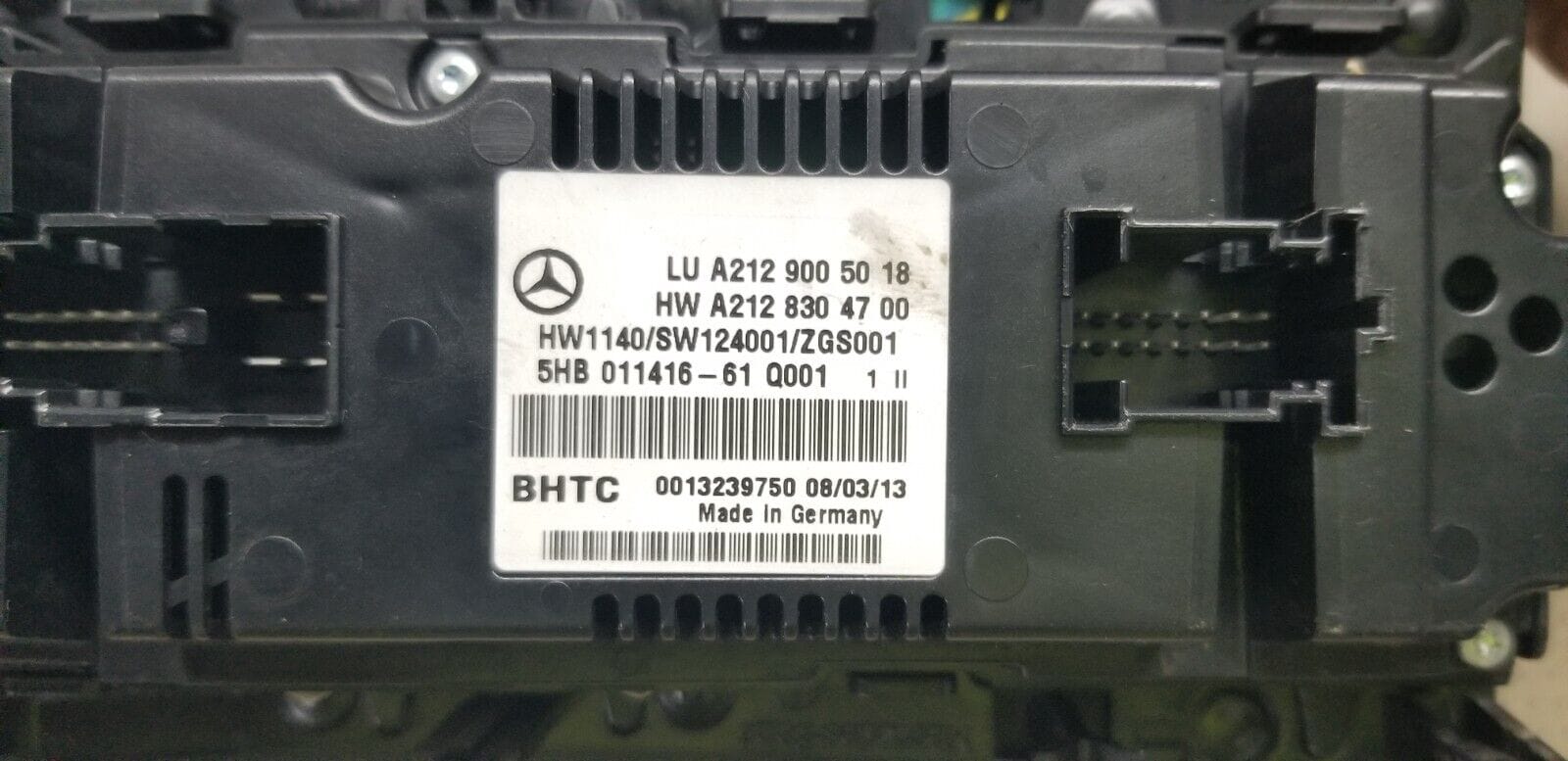 Mercedes Benz W212 E Class Front A/C Climate Heater Control Panel A2129005018 |O - Image 4