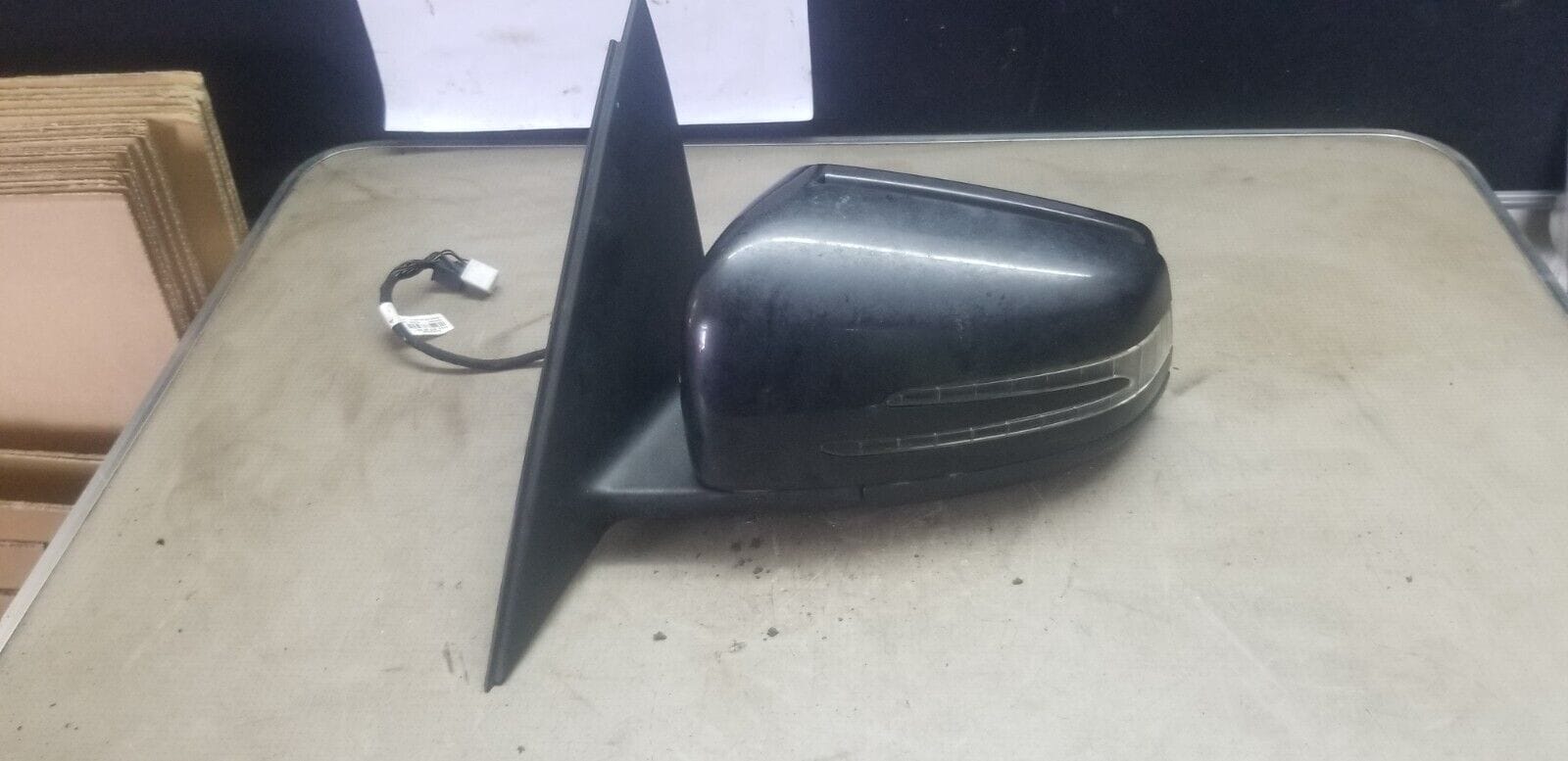 Mercedes Benz C Class Door Mirror Left Side Black A2048106593 W204 2011 - 2015 |O - Image 3