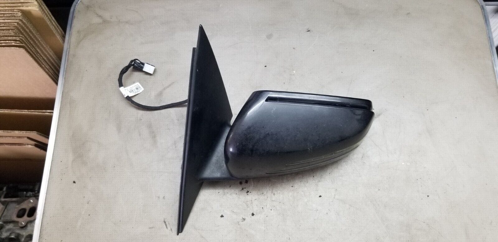 Mercedes Benz C Class Door Mirror Left Side Black A2048106593 W204 2011 - 2015 |O - Image 4
