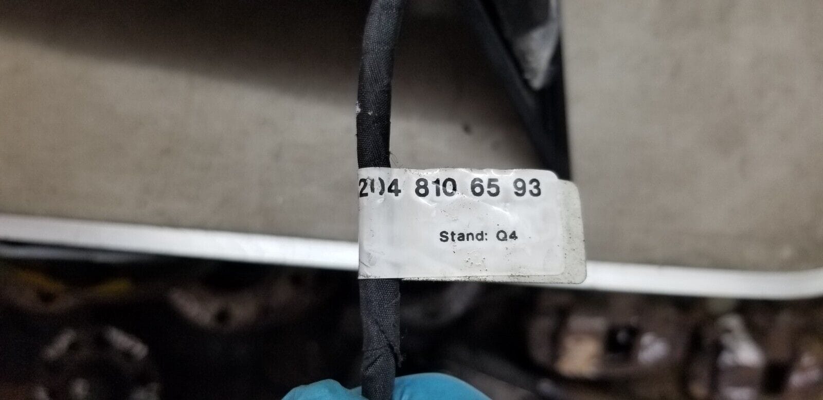 Mercedes Benz C Class Door Mirror Left Side Black A2048106593 W204 2011 - 2015 |O - Image 7