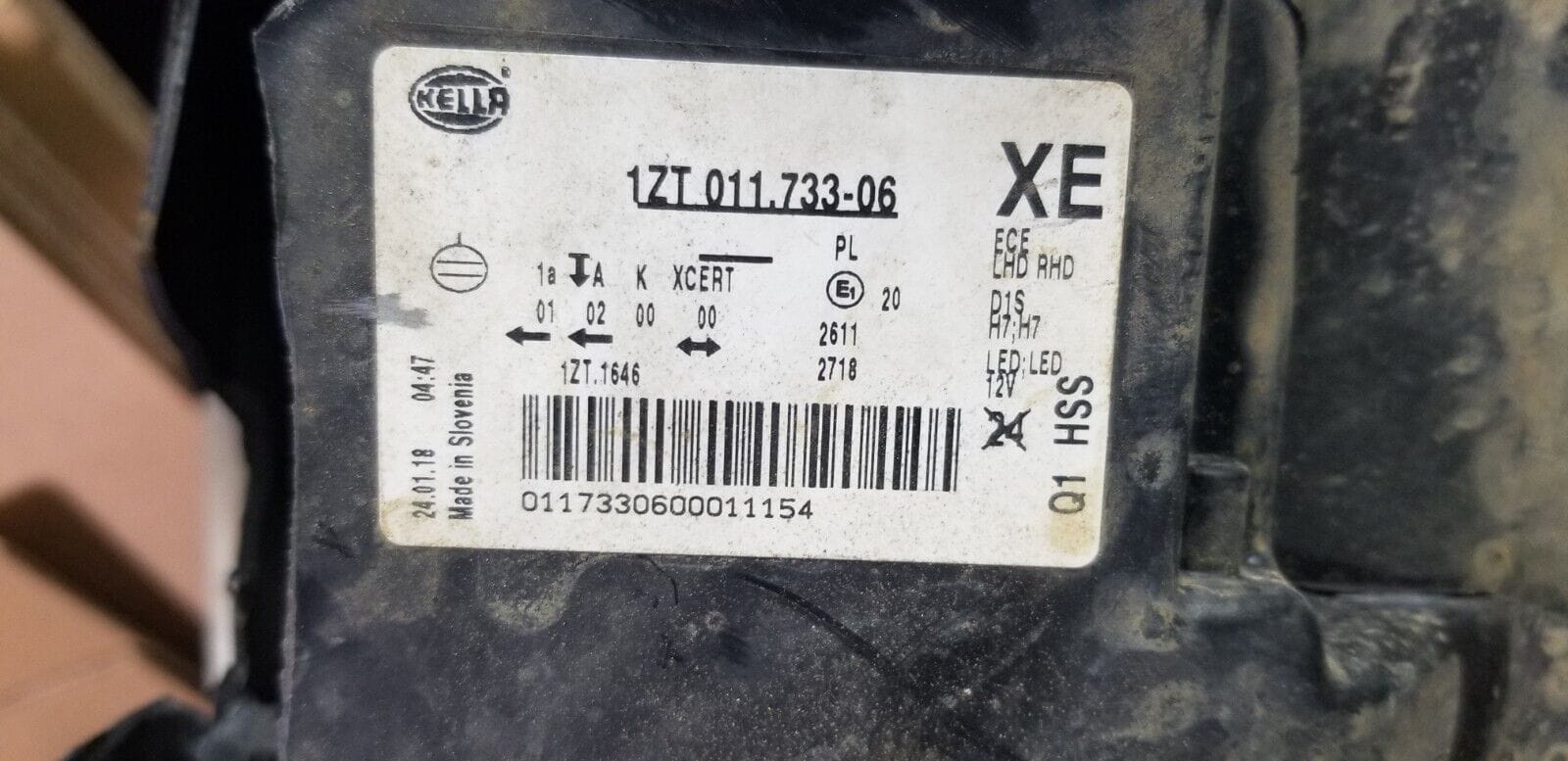 Mercedes E-Class C207 2011-2013 Xenon Adaptive Headlight Headlamp Rh/ Damaged |O - Image 10