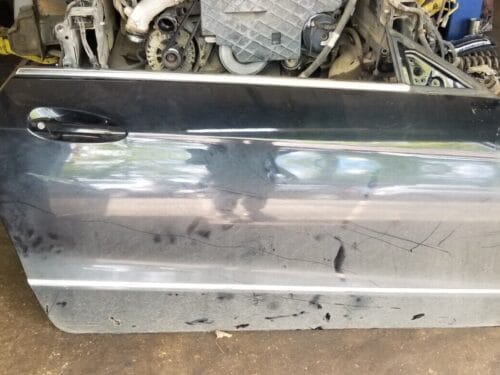 MERCEDES E CLASS C207 W207 2012 COUPE DOOR FRONT RIGHT DRIVER SIDE IN BLACK