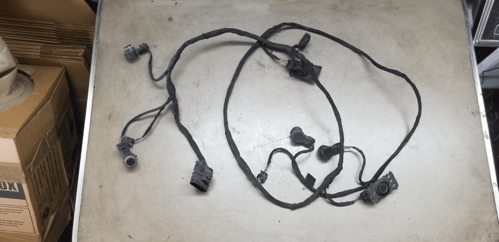 Mercedes E Class Parking Assist Wire Loom A0001534524 And Sensors E300 W212 2014 |O