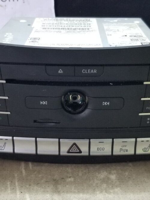 Mercedes E-Class radio media headunit A2189003607 (09-16) front view