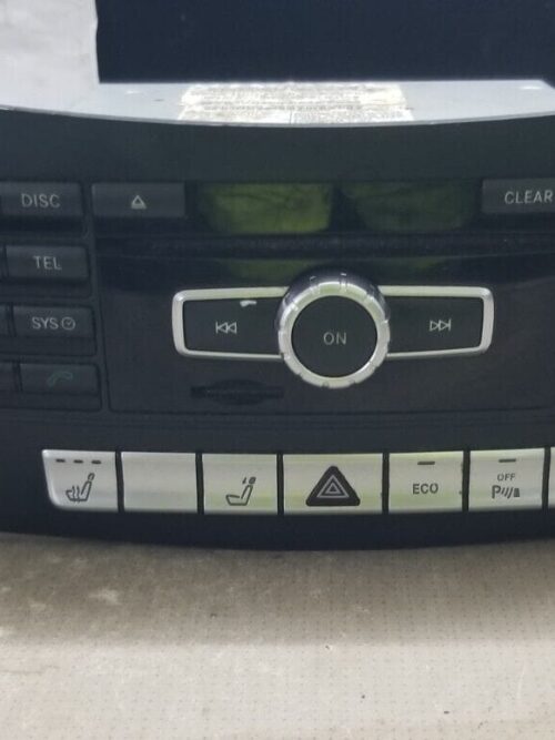 Mercedes E220 CDI W212 2015 ,Radio Cd Navigation Head Unit  A2129006423/ No Code